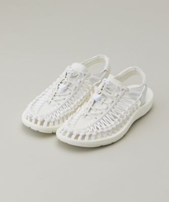 ＜キーン＞ サンダル ユニーク(1014098) STAR WHITE 【三越・伊勢丹/公式】