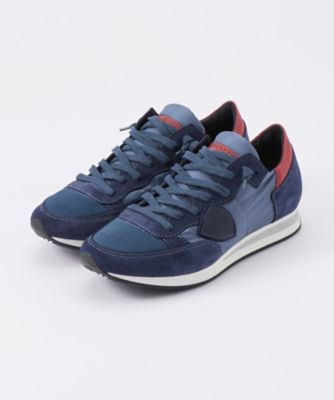 ＜フィリップ モデル/PHILIPPE MODEL＞ スニーカー(44015) ブルー 【三越・伊勢丹/公式】