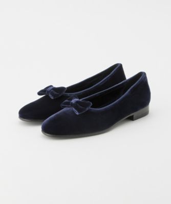 ＜エデン＞ リボンスリッポン(DMD017) ネイビー 【三越・伊勢丹/公式】