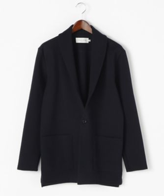 ＜ライフパック コレクション フロム カーリー＞ ショールカラー/リラクシングウェア(LPC-361-4) ネイビー 【三越・伊勢丹/公式】