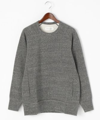 ＜ライフパック コレクション フロム カーリー＞ クルーネックスウェット/ストレッチダンボール(LPC-332SD) チャコールモク 【三越・伊勢丹/公式】