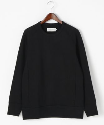 ＜ライフパック コレクション フロム カーリー＞ クルーネックスウェット/ストレッチダンボール(LPC-332SD) ブラック 【三越・伊勢丹/公式】
