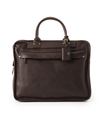 ＜フェリージ/Felisi＞ ▼ブリーフケース/レザー別注(8637/12/NK+A) ダークブラウン 【三越・伊勢丹/公式】