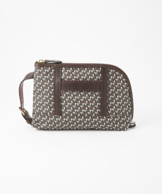 ＜エッレ・ピエリ＞ カーバック 小(CAR BAG SM) ダークブラウン 【三越・伊勢丹/公式】