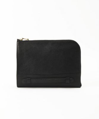 ＜トフ＆ロードストーン/TOFF & LOADSTONE＞ フィヨルドゴートクラッチ ラージ(TM-0700) ブラック 【三越・伊勢丹/公式】