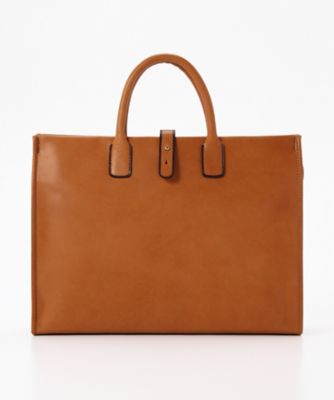 ＜インディード/INDEED＞ ▼ジャスティ ブリーフケース(333110) ブラウン 【三越・伊勢丹/公式】