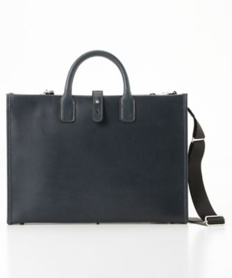 ＜インディード/INDEED＞ ▼ジャスティ ブリーフケース(333112) ネイビー 【三越・伊勢丹/公式】