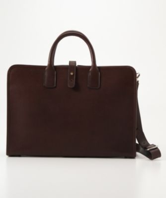 ＜インディード/INDEED＞ ▼ジャスティ ブリーフケース(333113) ダークブラウン 【三越・伊勢丹/公式】