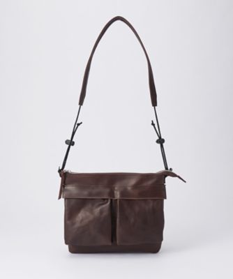 ＜スロウ/SLOW＞ サコッシュ(300S83IS) ダークブラウン 【三越・伊勢丹/公式】