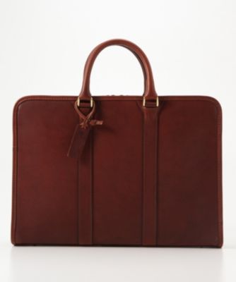 ＜インディード/INDEED＞ ▼ボルサ ブリーフケース(201122) ダークブラウン 【三越・伊勢丹/公式】