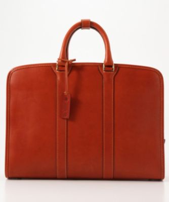 ＜インディード/INDEED＞ ▼ボルサ ブリーフケース(201123) ブラウン 【三越・伊勢丹/公式】