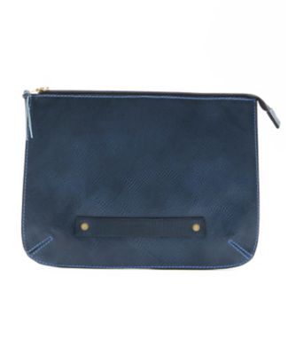 ＜サンダスト/Sandast＞ モルガンクラッチM(01MOR-M) 75・ネイビー 【三越・伊勢丹/公式】