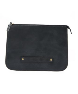 ＜サンダスト/Sandast＞ モルガンクラッチ(L01MOR-L) 05・ブラック 【三越・伊勢丹/公式】