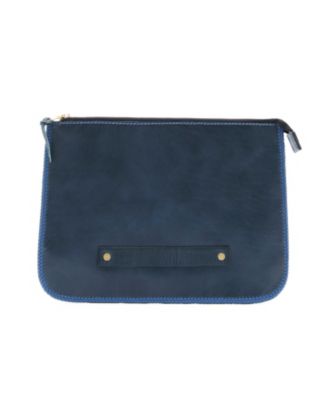 ＜サンダスト/Sandast＞ モルガンクラッチ(L01MOR-L) 75・ネイビー 【三越・伊勢丹/公式】