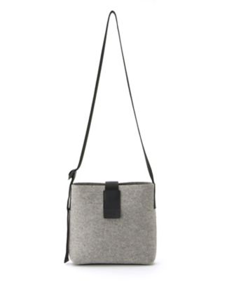 ＜グラフランツ＞ サコッシュ(Travel sacoche) ライトグレー 【三越・伊勢丹/公式】