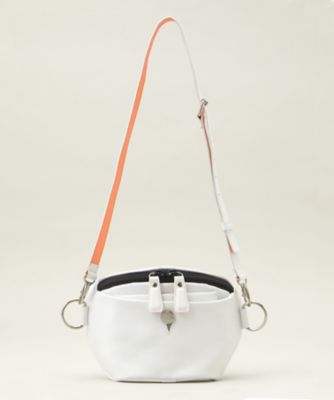 ＜カツユキコダマ/KATSUYUKI KODAMA＞ サコッシュ(KK-226-C) ホワイト 【三越・伊勢丹/公式】