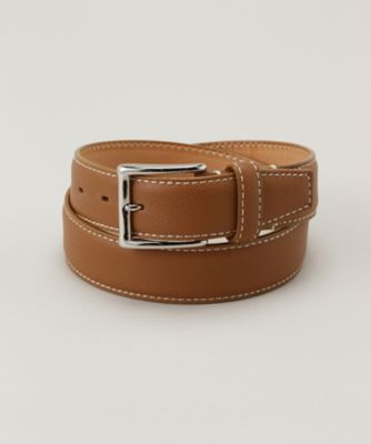 ＜ブルックリン/BROOKLYN＞ フレンチカーフベルト(330179) キャメル 【三越・伊勢丹/公式】
