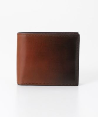 ＜ユハク/YUHAKU＞ ヴェラトゥーラ 小銭入付札入れ(YVE130) 27・ダークブラウン 【三越・伊勢丹/公式】