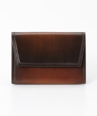 ＜ユハク/YUHAKU＞ ヴェラトゥーラ コインケース(YVE150) 27・ダークブラウン 【三越・伊勢丹/公式】