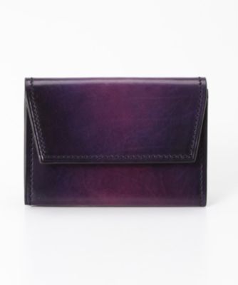 ＜ユハク/YUHAKU＞ ヴェラトゥーラ コインケース(YVE150) 58・パープル 【三越・伊勢丹/公式】