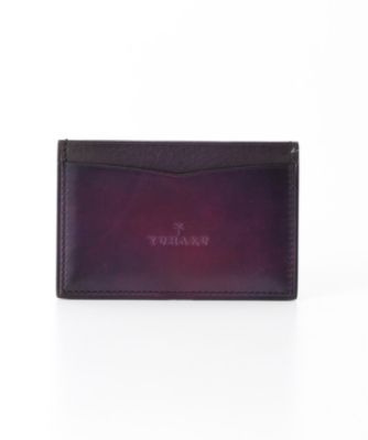 ＜ユハク/YUHAKU＞ ヴェラトゥーラ パスケース(YVE180) 58・パープル 【三越・伊勢丹/公式】