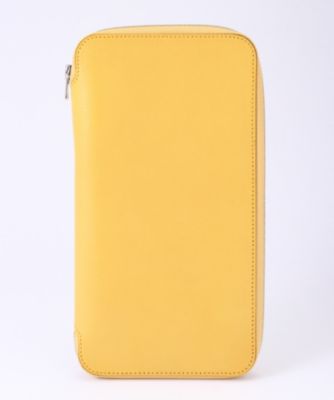 ＜ファーロ/FARO＞ 三方ジップトラベルウォレット(FRO326228) 050・イエロー 【三越・伊勢丹/公式】