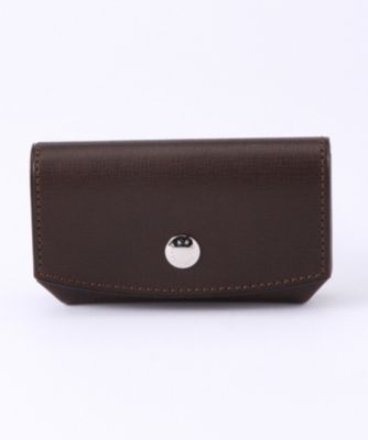 ＜ファーロ/FARO＞ スナップコインケース(FRO344228) 025・ダークブラウン 【三越・伊勢丹/公式】