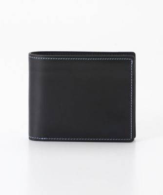 ＜ケー.ティー.ルイストン/K.T.LEWISTON＞ 二つ折り財布(コインポケット付)(KTW-023R) ネイビー 【三越・伊勢丹/公式】