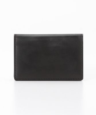 ＜ケー.ティー.ルイストン/K.T.LEWISTON＞ 通しマチカードケース(KTW-034R) ブラック 【三越・伊勢丹/公式】