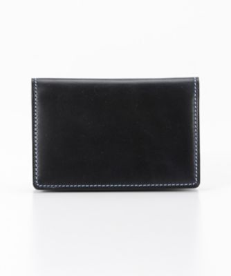 ＜ケー.ティー.ルイストン/K.T.LEWISTON＞ 通しマチカードケース(KTW-034R) ネイビー 【三越・伊勢丹/公式】