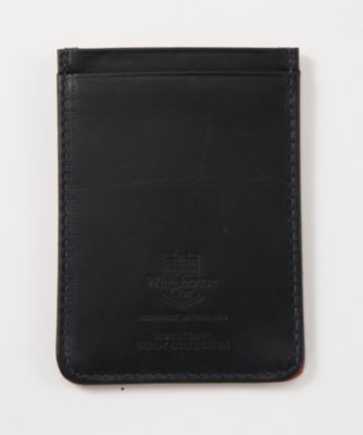 ＜ホワイトハウスコックス/WhitehouseCox＞ パスケース(S9905DC) ネイビーxタン 【三越・伊勢丹/公式】