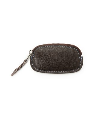 ＜ブルックリン/BROOKLYN＞ スタンプコインケース(532547) ダークブラウン 【三越・伊勢丹/公式】