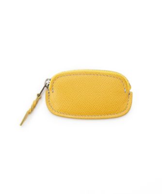 ＜ブルックリン/BROOKLYN＞ スタンプコインケース(532547) イエロー 【三越・伊勢丹/公式】