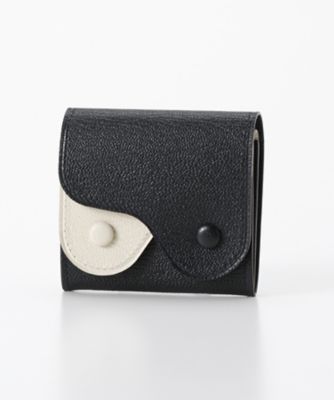 ＜ラルコバレーノ/L'arcobaleno＞ ゴート 小銭入れ(576) ネイビーx白 【三越・伊勢丹/公式】