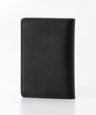 ＜ホワイトハウスコックス/WhitehouseCox＞ 名刺入れ(S7412DC) ブラックxタン 【三越・伊勢丹/公式】