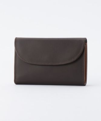 ＜ホワイトハウスコックス/WhitehouseCox＞ 三つ折り財布(S7660DC) ブラウンxタン 【三越・伊勢丹/公式】