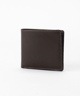 ＜ホワイトハウスコックス/WhitehouseCox＞ 二つ折り財布・小銭入れなし(S8772) ハバナ 【三越・伊勢丹/公式】