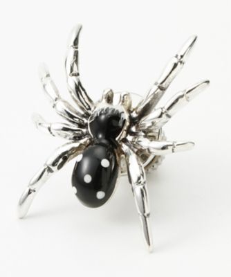 ＜サトゥルノ/SATURNO＞ ピンズ/スパイダー BLACK(SPNI-32BLACK) 【三越・伊勢丹/公式】