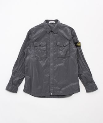【SALE（三越）】＜ストーンアイランド/STONE ISLAND＞ 【紳士大きいサイズ】カジュアルシャツ(62151F244) 063・ブルーグレー 【三越・伊勢丹/公式】