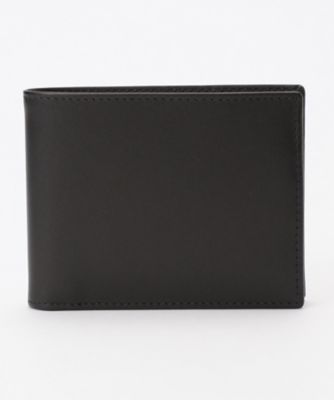 ＜エッティンガー/ETTINGER＞ 二つ折り財布 小銭入れ付(ST141) ブラックxレッド 【三越・伊勢丹/公式】