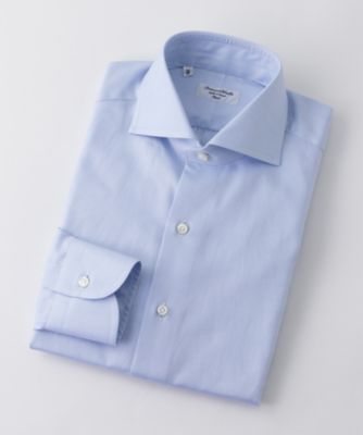 ＜フランチェスコ メローラ＞ ドレスシャツ(DFM7F/S/0000-326) サックス 【三越・伊勢丹/公式】