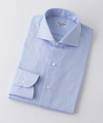 ＜フランチェスコ メローラ＞ ドレスシャツ(DFM7F/S/5033-326) サックス 【三越・伊勢丹/公式】