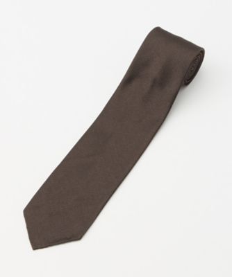 ＜ウルトゥラーレ＞ チャーム付ネクタイ(TUR7F/S/9R517) 30・ブラウン 【三越・伊勢丹/公式】