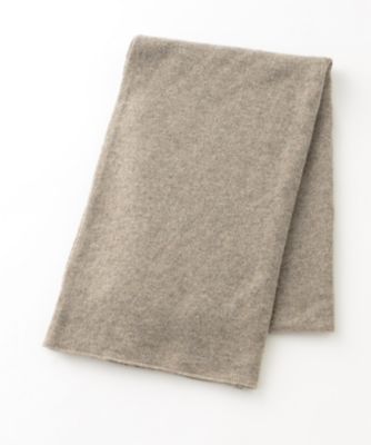 ＜ジョンストンズ/johnstons＞ カシミヤマフラー(MJO7F/S/HAM00162) ベージュ 【三越・伊勢丹/公式】