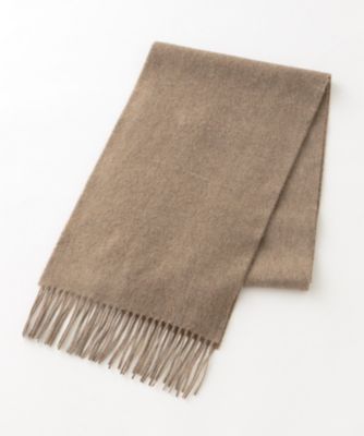 ＜ジョンストンズ/johnstons＞ カシミヤマフラー(MJO7F/S/WA16 plain) ベージュ 【三越・伊勢丹/公式】