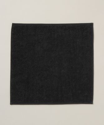 ＜イセタンメンズ/ISETAN MEN'S＞ 無地タオルハンカチ(16486617SS) ブラック 【三越・伊勢丹/公式】