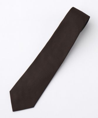 ＜アルマーニ コレツィオーニ/Armani Collezioni＞ ネクタイ(350082-7A301) 00059・ダークブラウン 【三越・伊勢丹/公式】