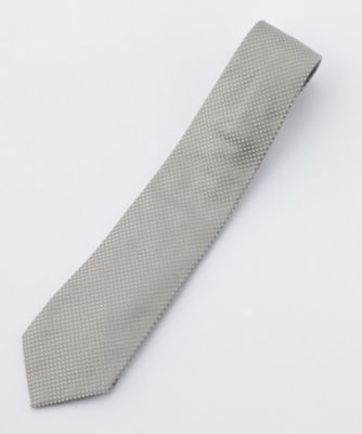 ＜アルマーニ コレツィオーニ/Armani Collezioni＞ ネクタイ(350082-7A310) 00240・グレー 【三越・伊勢丹/公式】