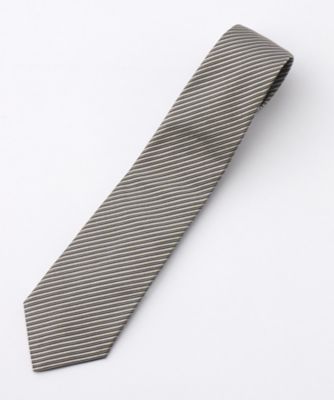 ＜アルマーニ コレツィオーニ/Armani Collezioni＞ ネクタイ(350082-7A311) 00114・ライトグレー 【三越・伊勢丹/公式】