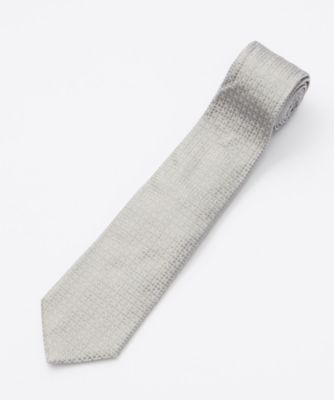 ＜アルマーニ コレツィオーニ/Armani Collezioni＞ ネクタイ(350082-7A317) 00240・シルバー 【三越・伊勢丹/公式】